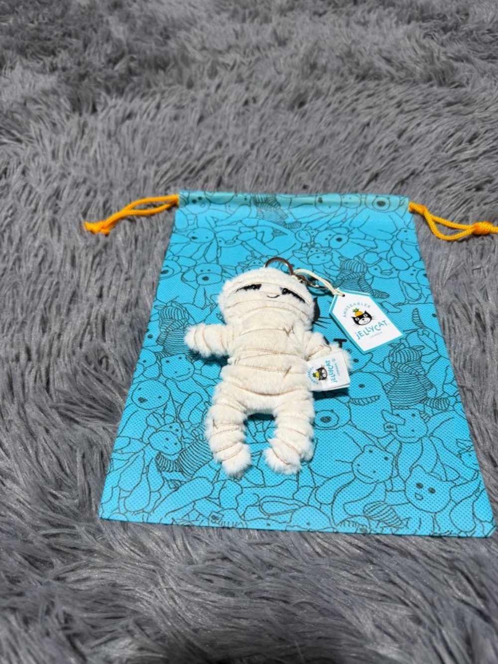 Jellycat Mummy Bob Bag Charm